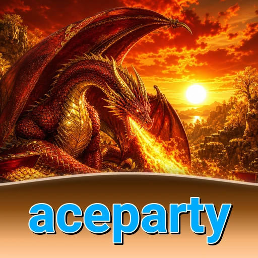 Beranda aplikasi aceparty setelah terbuka